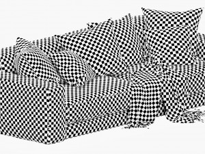 ditre italia buble leather 3D Модель