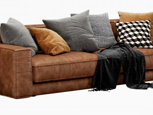 ditre italia buble leather 3D Model