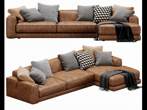 ditre italia buble leather 3D Model