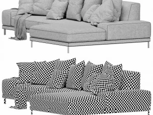 chaise longue ditre italia shade Modello 3D