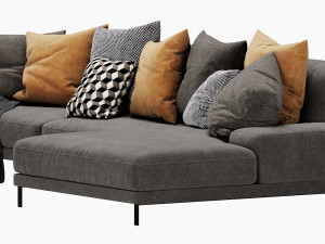 ditre italia shade chaise lounge 3D Model