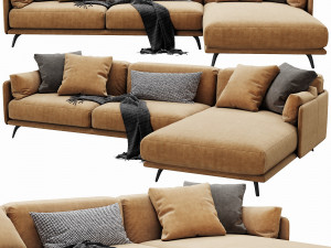 diter italia krisby chaise lounge 3D 模型