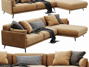 diter italia krisby chaise lounge 3D 模型