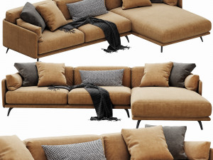 diter italia krisby chaise lounge 3D 模型
