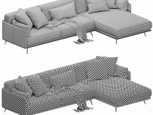diter italia krisby chaise lounge 3D 模型