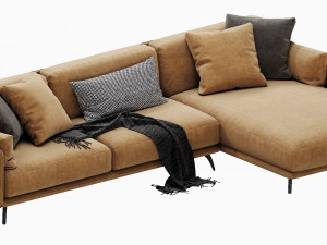 diter italia krisby chaise lounge 3D 模型