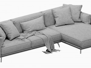 diter italia krisby chaise lounge 3D 模型