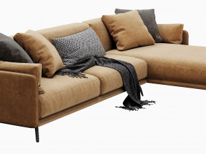 diter italia krisby chaise lounge 3D 模型