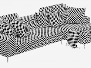 ditre italia anderson chaise lounge Modelo 3D