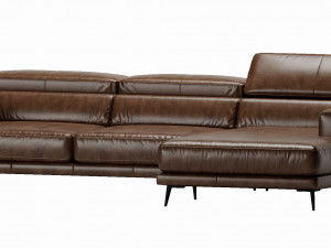 ditre italia anderson chaise lounge 3D Model