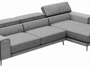 ditre italia anderson chaise lounge 3D Model