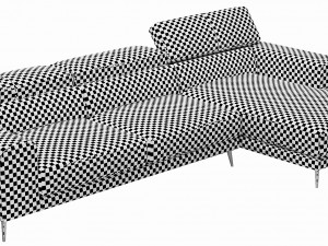 ditre italia anderson chaise lounge 3D Model