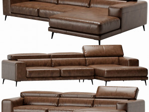 ditre italia anderson chaise lounge 3D Model