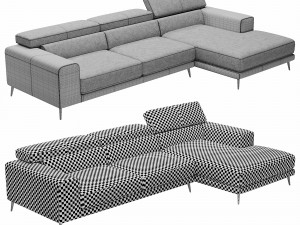 ditre italia anderson chaise lounge 3D Model