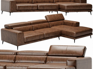 ditre italia anderson chaise lounge 3D Model