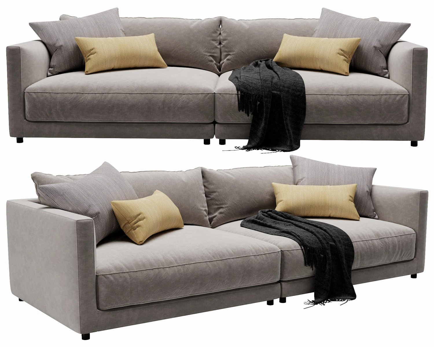 blanche katarina 2 seater 3D Model .c4d .max .obj .3ds .fbx .stl .blend 