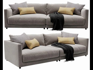 blanche katarina 2 places Modèle 3D