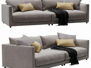 blanche katarina 2 seater 3D Model