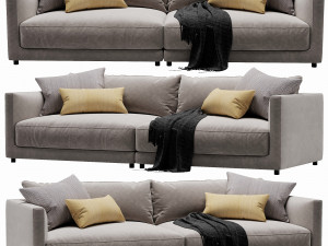 blanche katarina 2 seater 3D Model