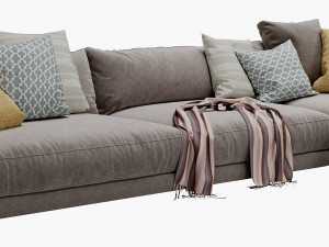 blanche katarina corner couch 3D मॉडल