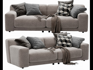 blanche tutto 2 seater 3D Model