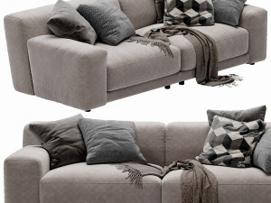blanche tutto 2 seater Model 3D