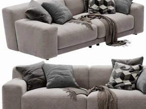 blanche tutto 2 seater 3D Model