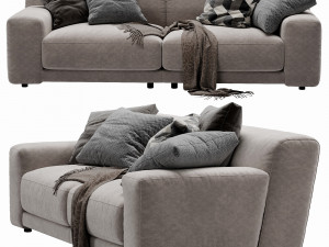 blanche tutto 2 seater Model 3D