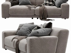 blanche tutto 2 seater 3D Model