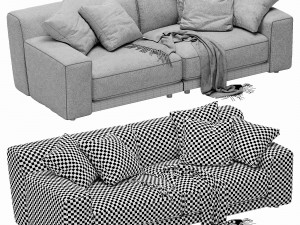 blanche tutto 2 seater Model 3D