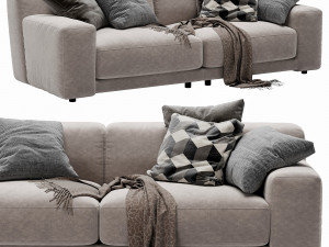 blanche tutto 2 seater Model 3D