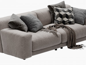 blanche tutto 2 seater Model 3D