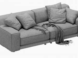 blanche tutto 2 seater 3D Model