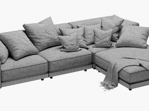 blanche tutto modular 1 3D Model
