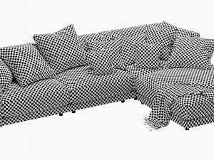 blanche tutto modular 1 3D Model