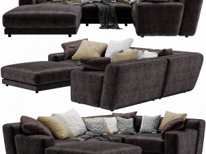 blanche tutto sectional 3D मॉडल