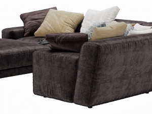 blanche tutto sectional 3D मॉडल