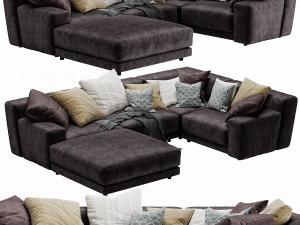 blanche tutto sectional 3D मॉडल