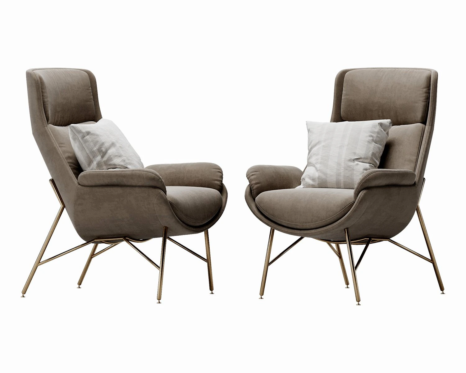 ditre italia beetle armchair 3D Model .c4d .max .obj .3ds .fbx .stl .blend