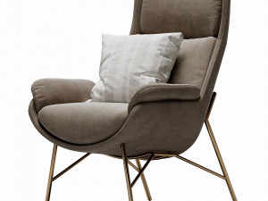 ditre italia beetle armchair 3D मॉडल