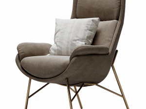 ditre italia beetle armchair 3D Model