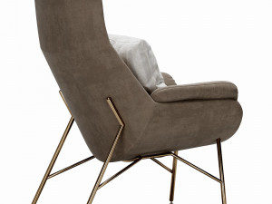 ditre italia beetle armchair 3D मॉडल