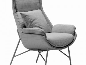 ditre italia beetle armchair 3D मॉडल