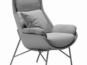 ditre italia beetle armchair 3D Model
