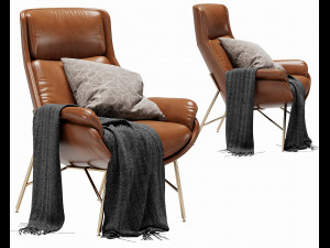 ditre italia beetle armchair 3D Model