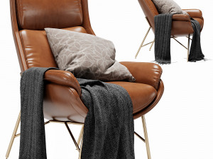 ditre italia beetle armchair 3D मॉडल