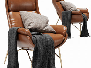 ditre italia beetle armchair 3D मॉडल