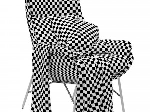 ditre italia beetle armchair 3D मॉडल