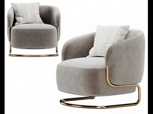 diter italia fauteuil marabu Modèle 3D