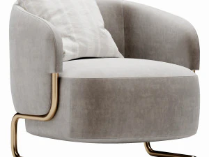 diter italia marabu armchair 3D Model